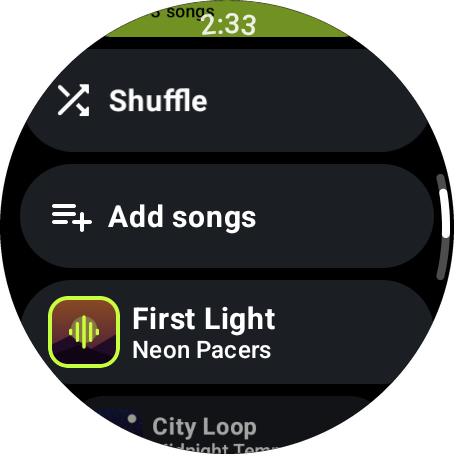 A playlist